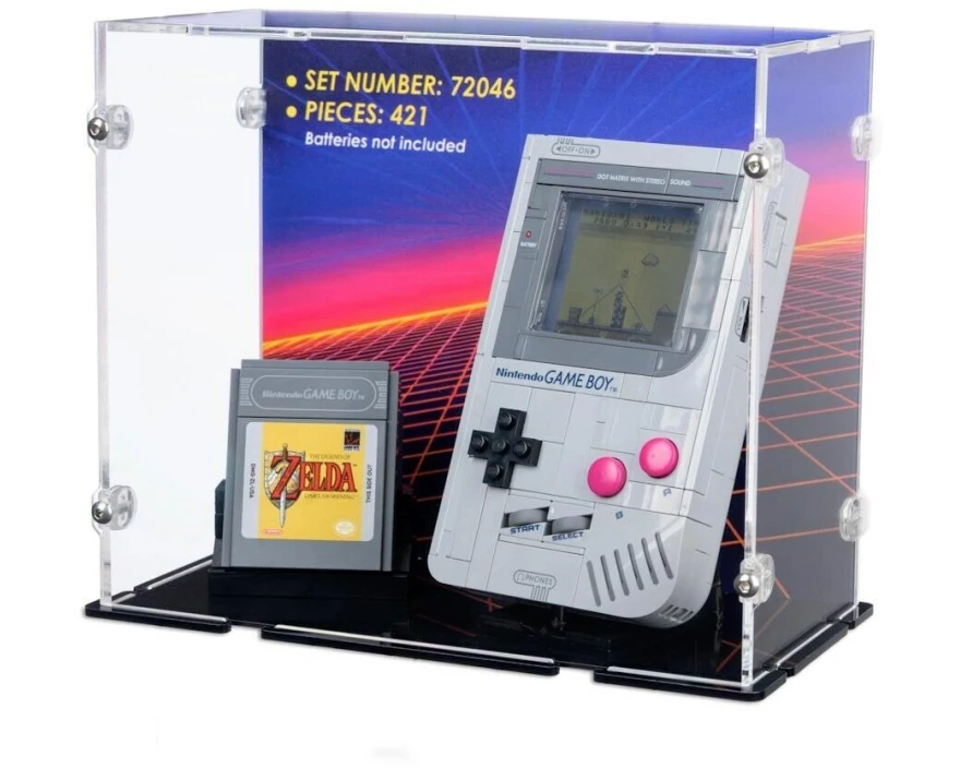 iDisplayit Acryl-Display für LEGO 72046 Nintendo Game Boy