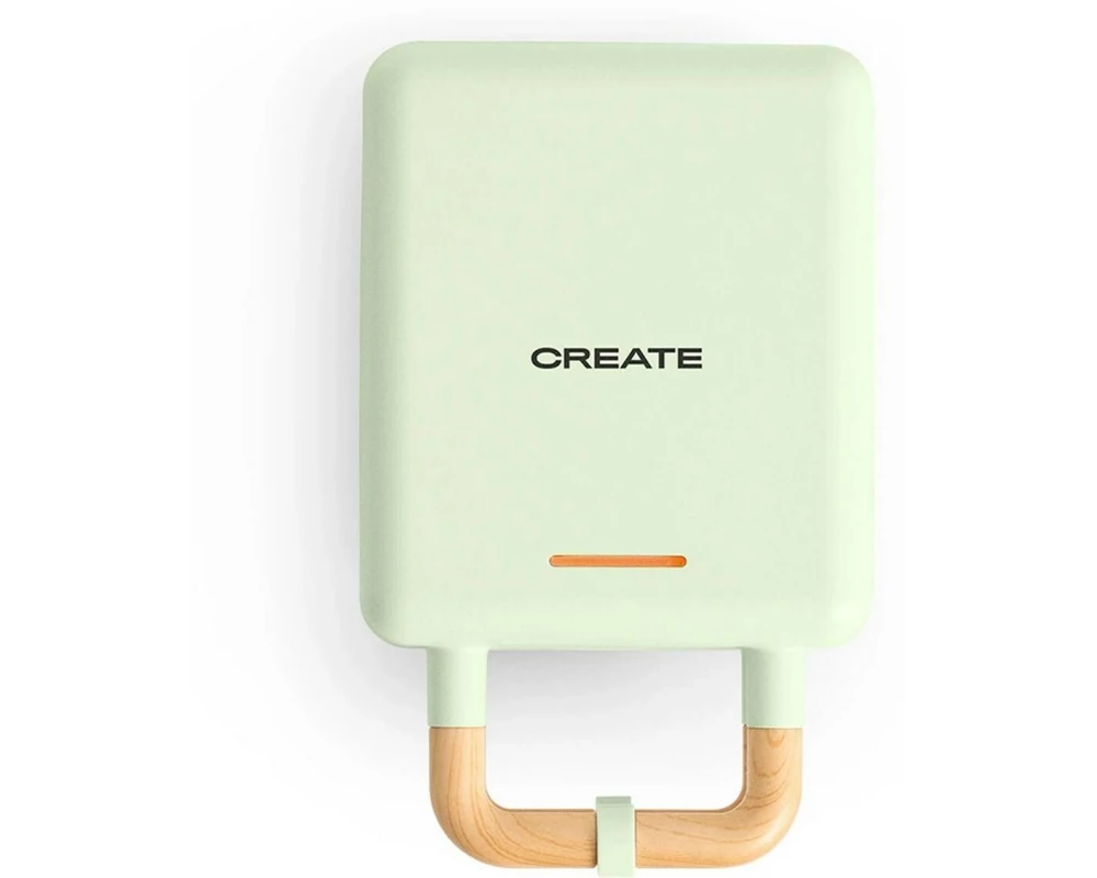 Create Waffeleisen Stone 2 in 1 Compact Pastellgrün