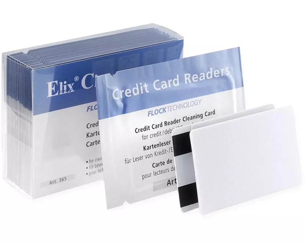 Büromaterial Reinigungskarte , Bancomaten