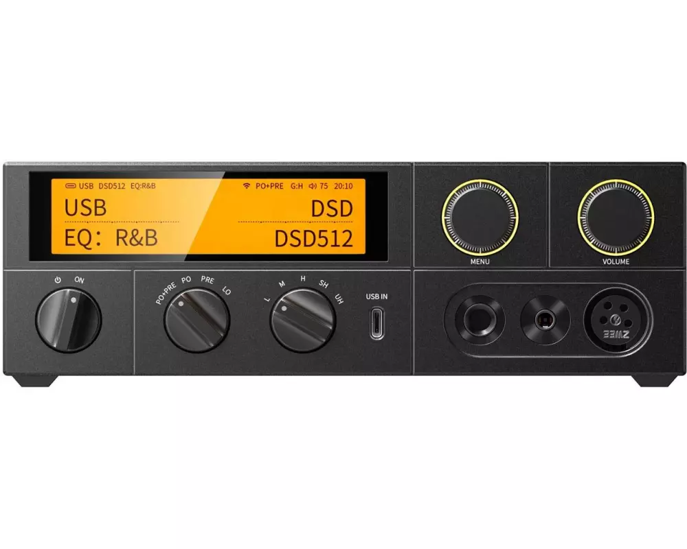 FiiO FiiO K17 Schwarz Desktop DAC und Kopfhörer-Verstärker