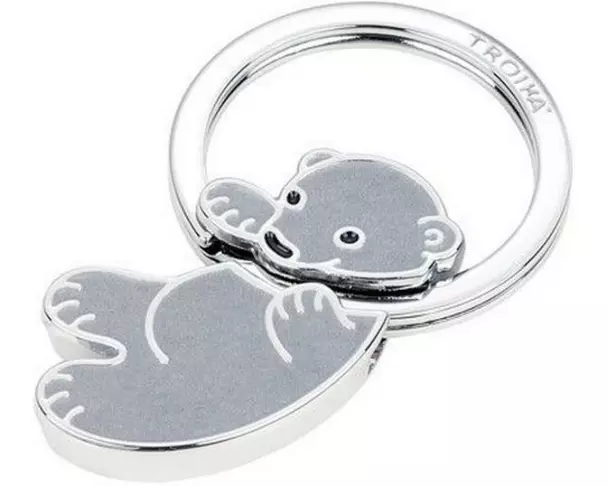 Troika Schlüsselanhänger Koala Baby Silber