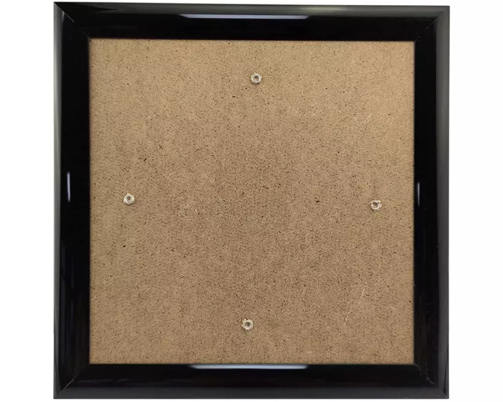 CRAFT Buddy Bastelset Zubehör Crystal Art Frame Schwarz 21 x 21 cm