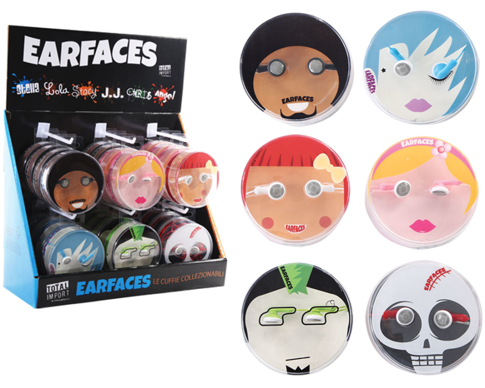 ROOST Ohrstöpsel Gesicht CM2019 ass.