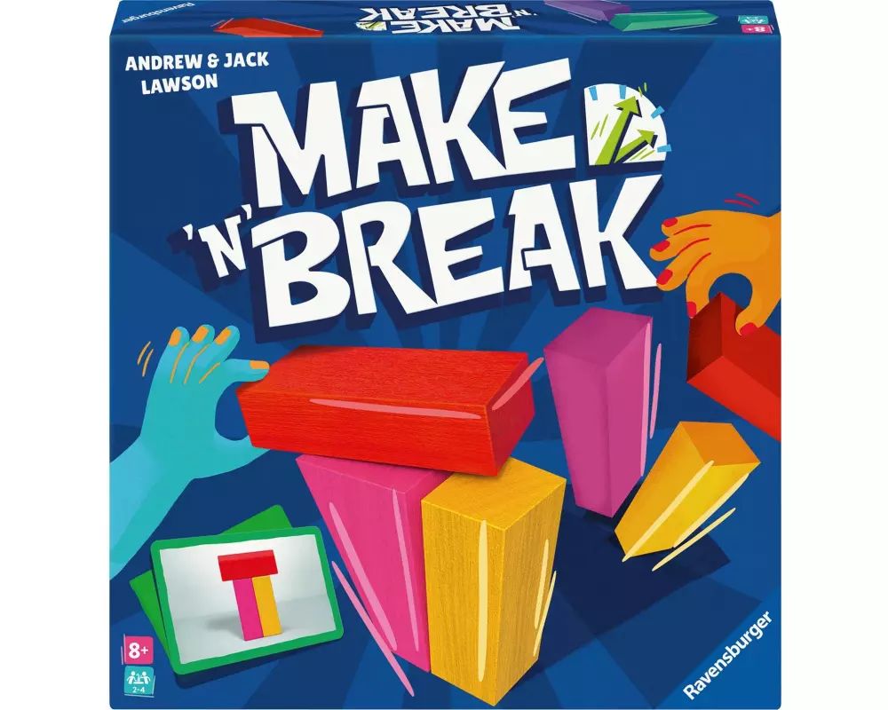 Ravensburger Make 'n' Break Gesellschaftsspiel und Brettspiel ab 8 Jahren