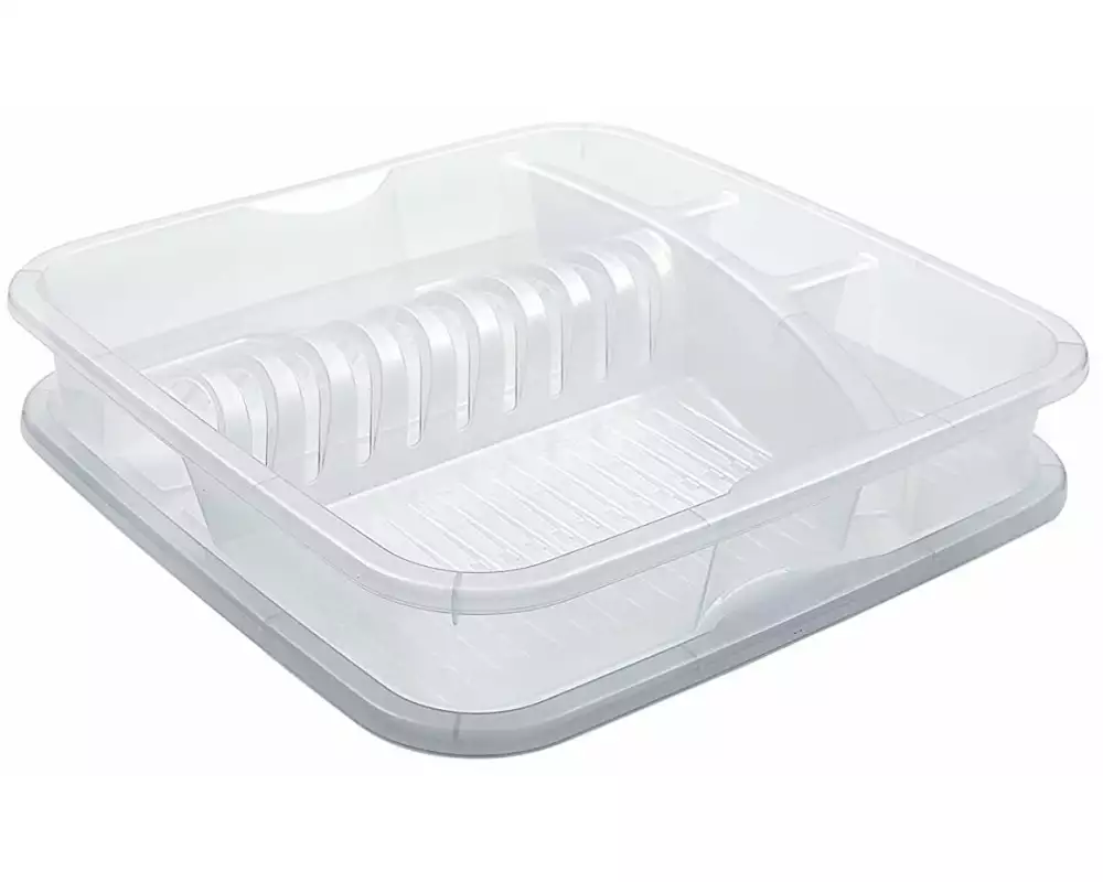 Rotho Abtropfgestell Geometric Transparent