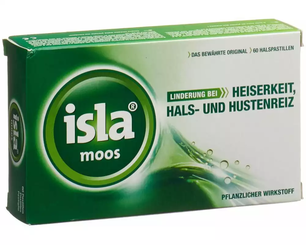 Isla Moos 60 Pastillen