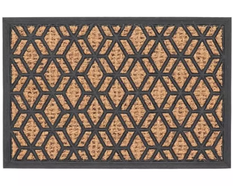 Esschert Design Fussmatte Raute 40 cm x 60.5 cm