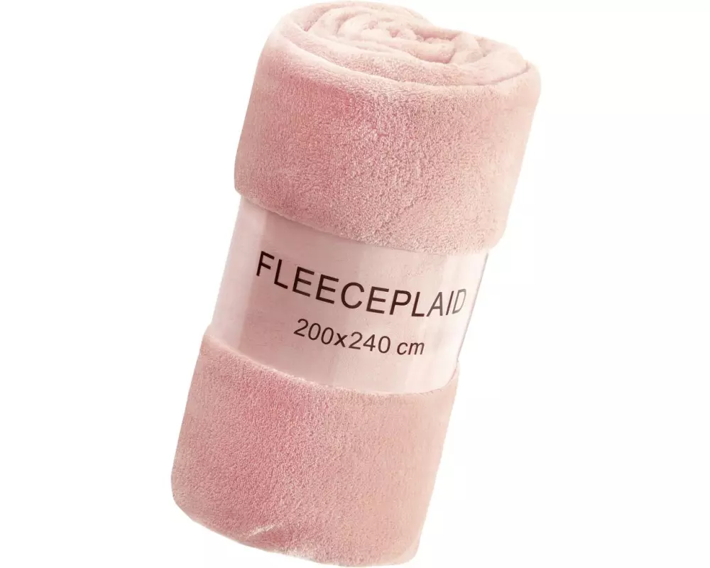 Flair Decke Coral 200 x 240 cm, Rose