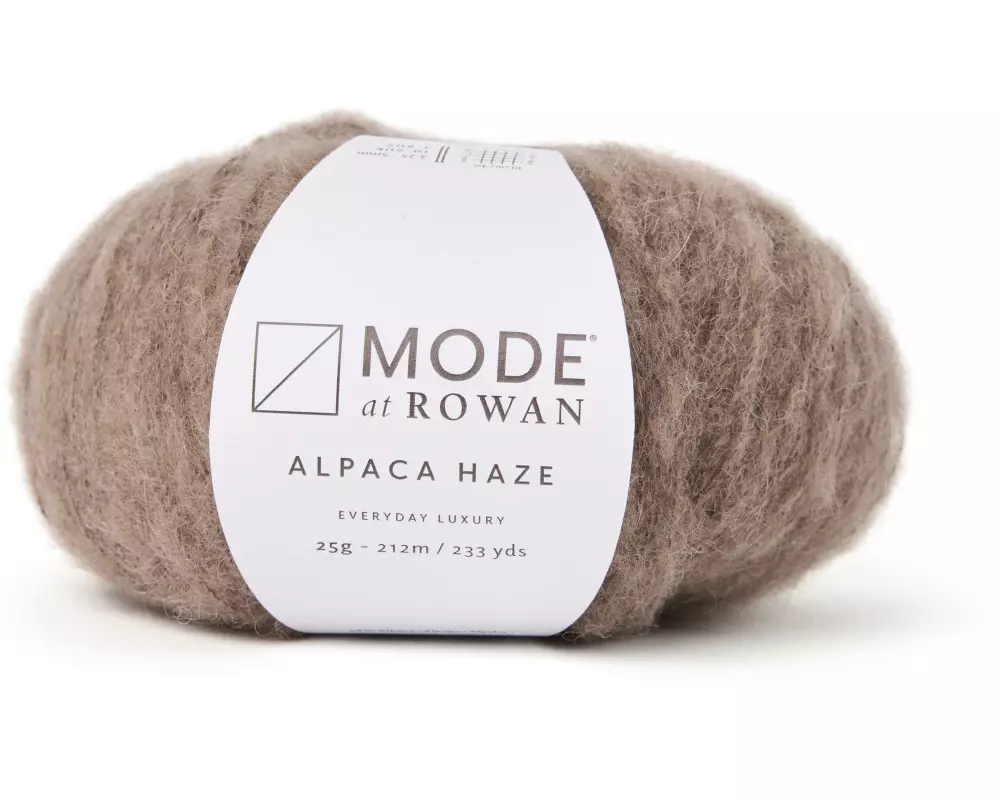 Mode at Rowan Alpaca Haze 25 g, 212 m, Hellbraun
