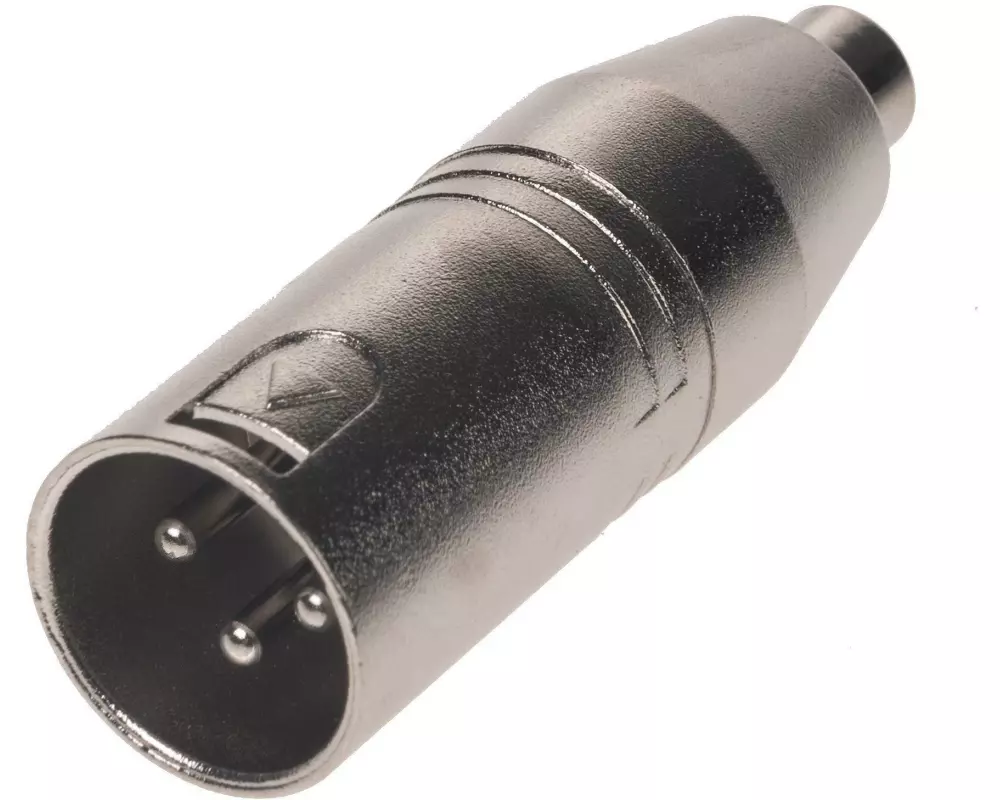 Bemero Audio-Adapter BA1202 XLR 3 Pole male - Cinch