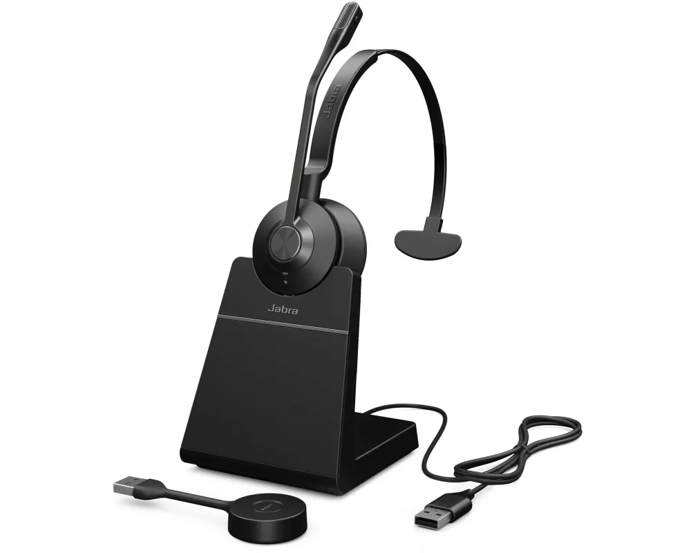 Jabra Headset Engage 55 UC Mono USB-A, inkl. Ladestation