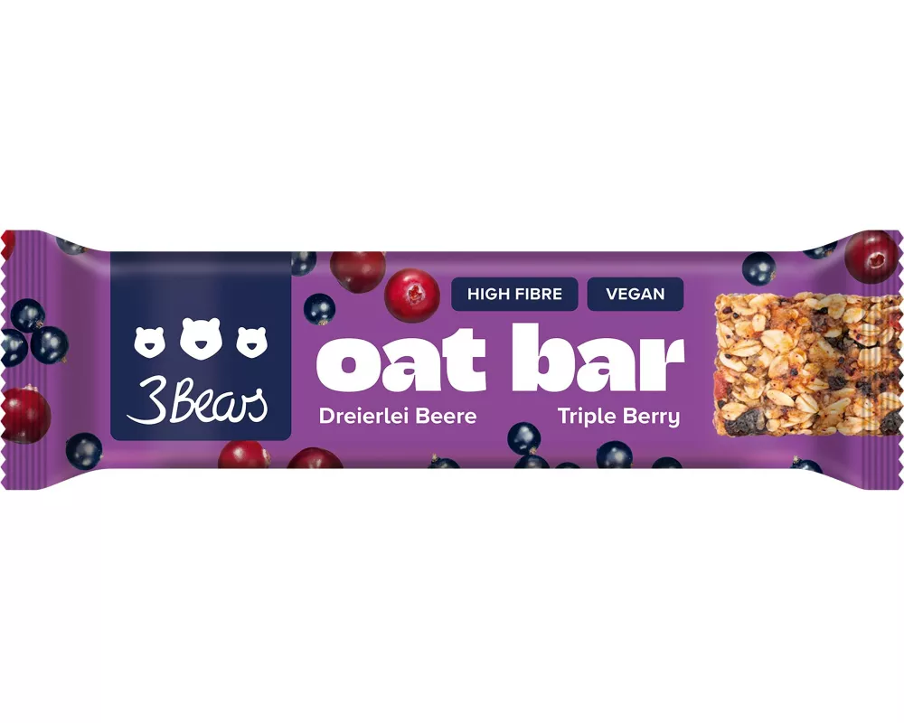 3Bears Oat Bar – dreierlei Beere 45 g