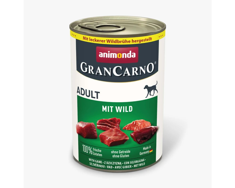animonda GranCarno Adult mit Wild 400 g