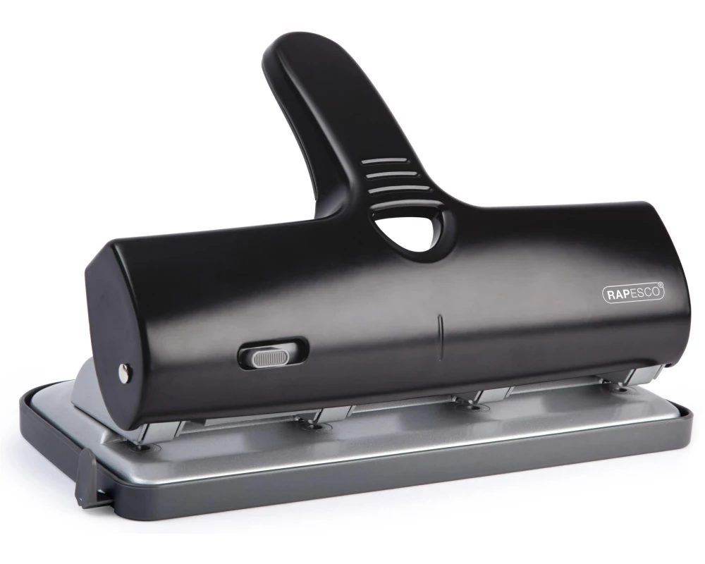 Rapesco Locher Alu 40 40 Seiten, Schwarz