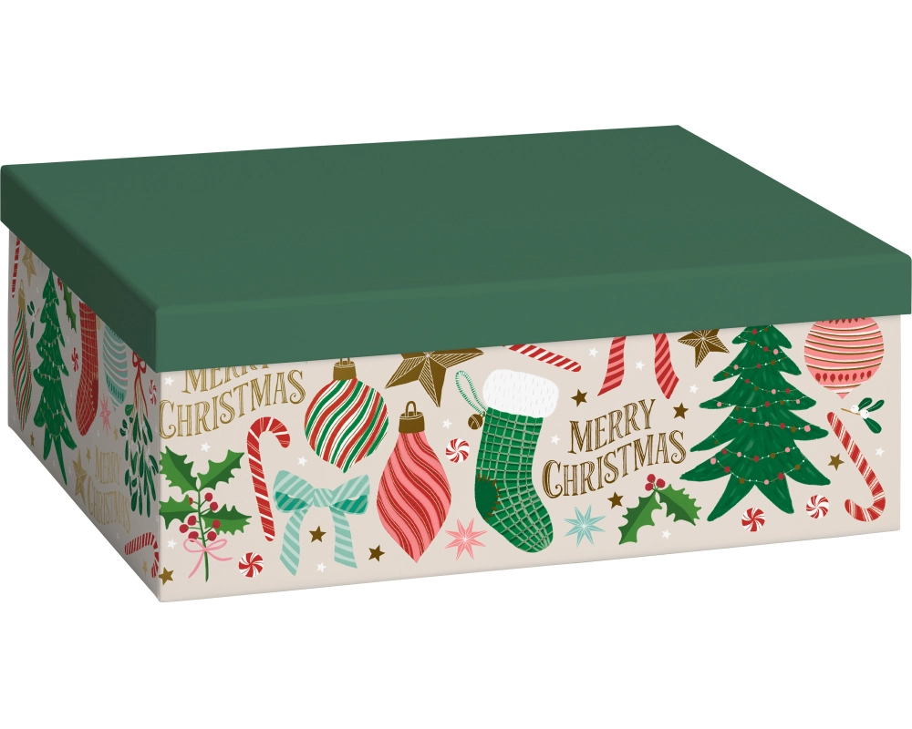 STEWO Geschenkbox Chralize 2551505647 beige 24x33x12cm