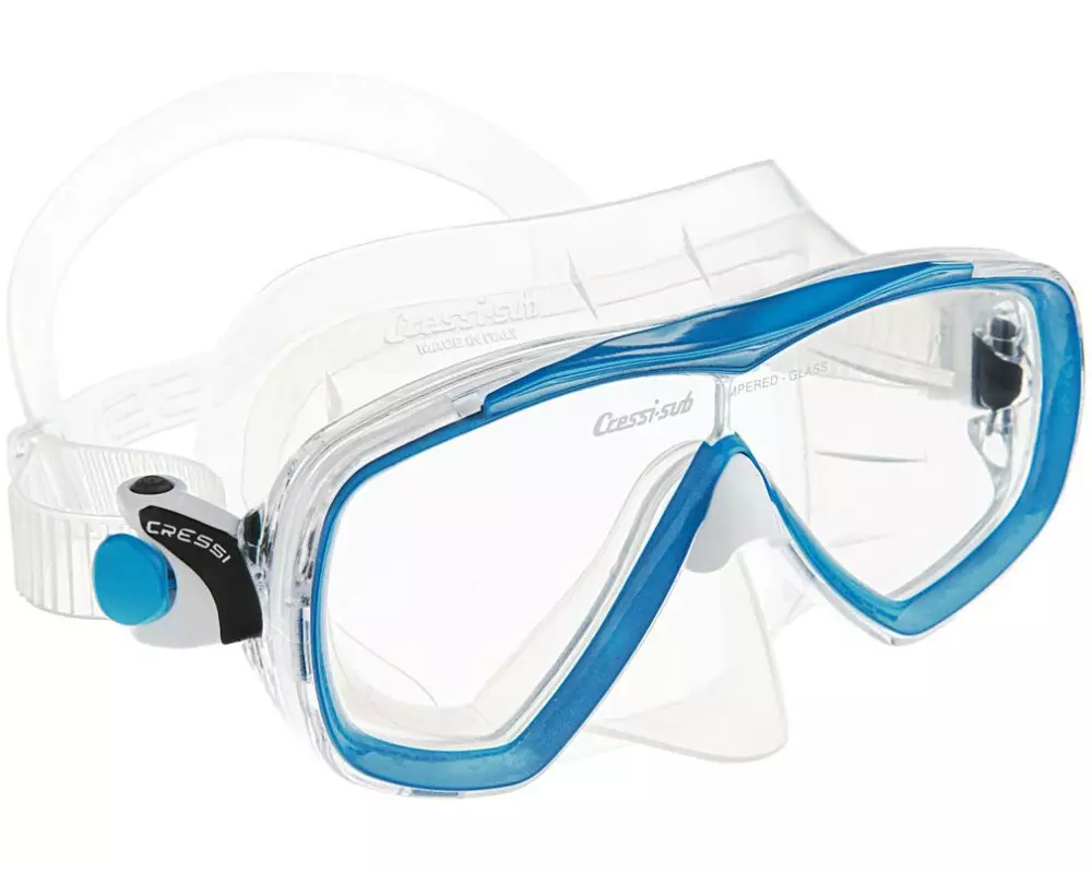 CRESSI Tauchmaske Estrella Clear/Blue