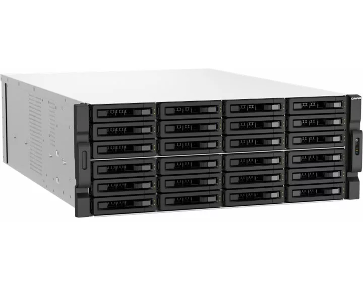 QNAP TS-h3087XU-RP-E2378-64G Intel Xeon E-2378 8 Cores/16 Threads 64GB ECC DDR4 4x16 30-Bay 4U rackmount NAS