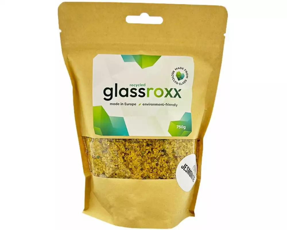 Jesmonite Glass Roxx 750g, Sonnengelb