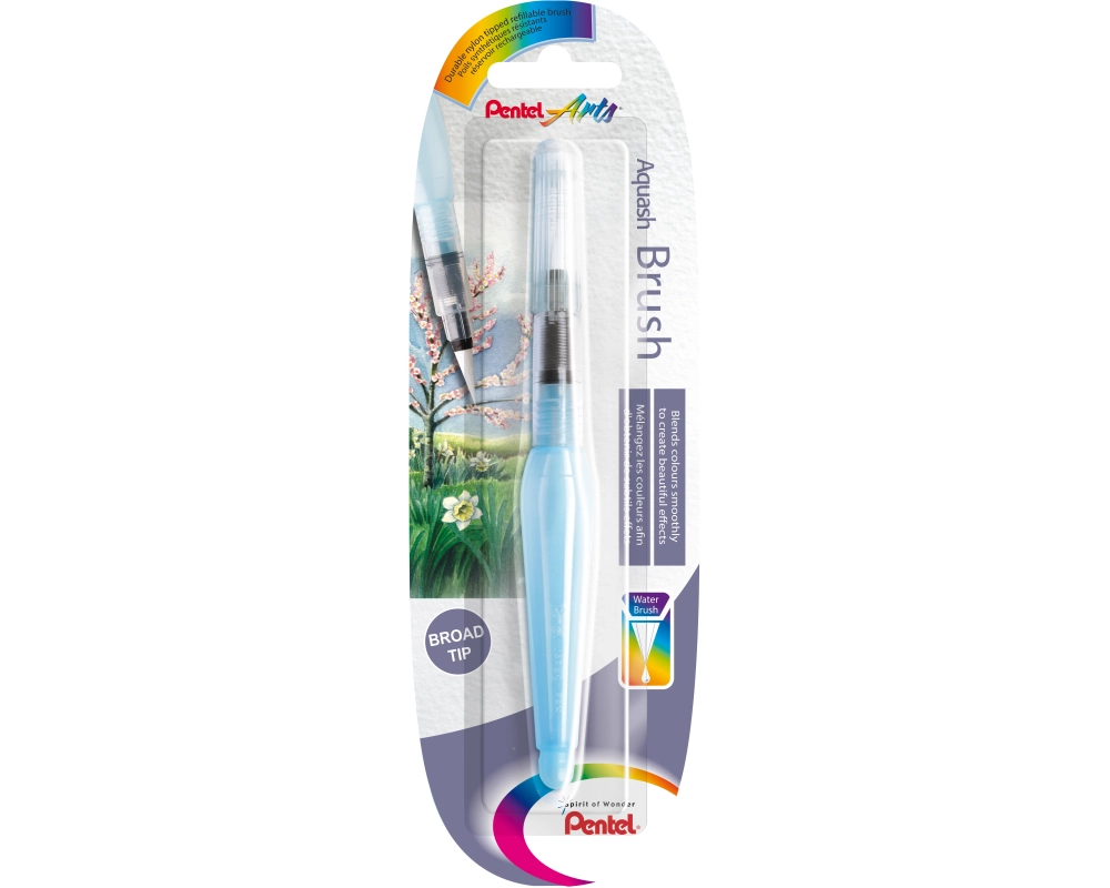 PENTEL Aquash Wasserpinsel B XFRH/1-B blau