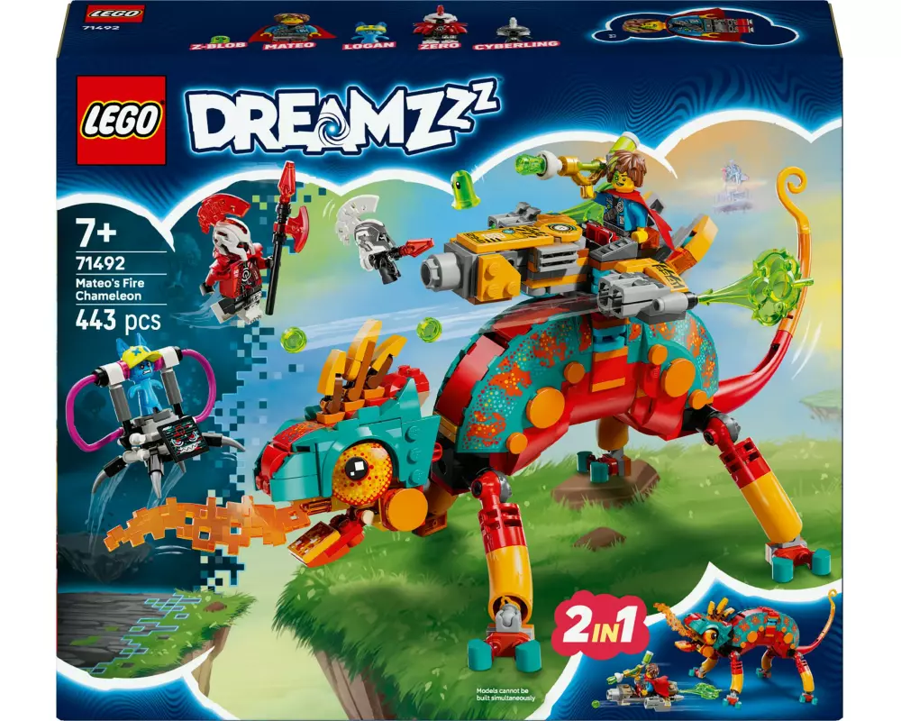 LEGO DreamZzz Mateos Feuer-Chamäleon 71492