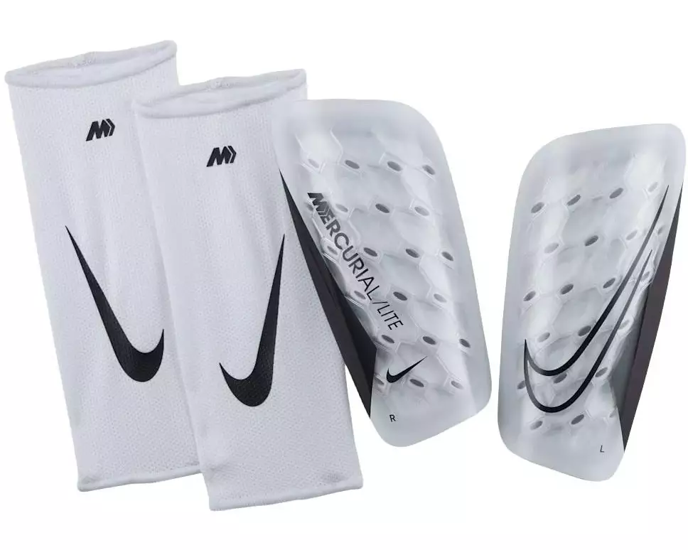 NIKE Schienbeinschoner Mercurial Lite Weiss L