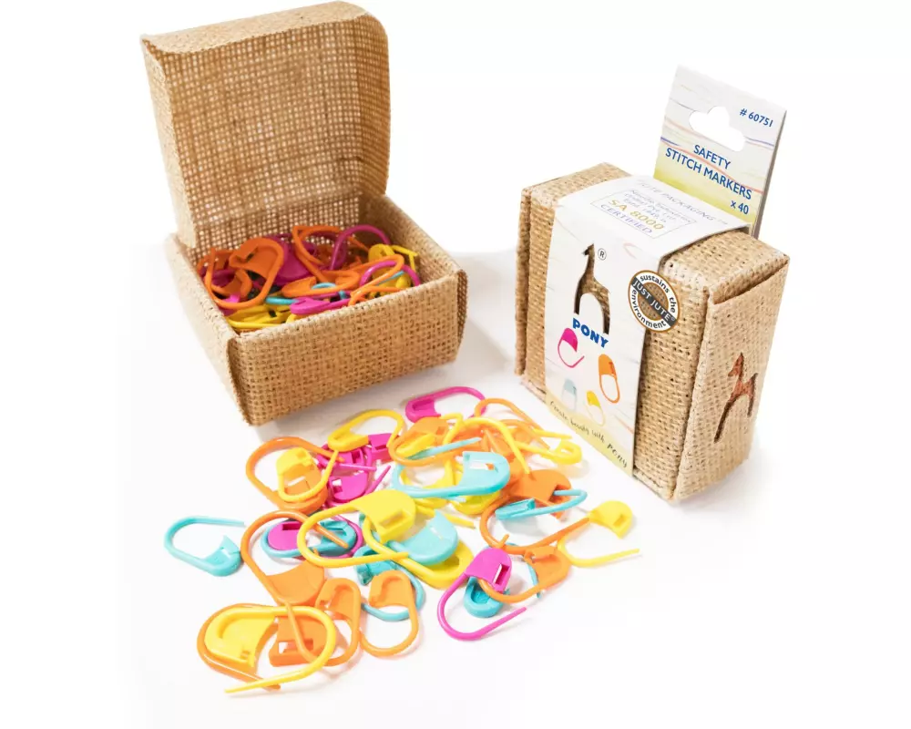 Pony Maschenmarkierer 40 Stück