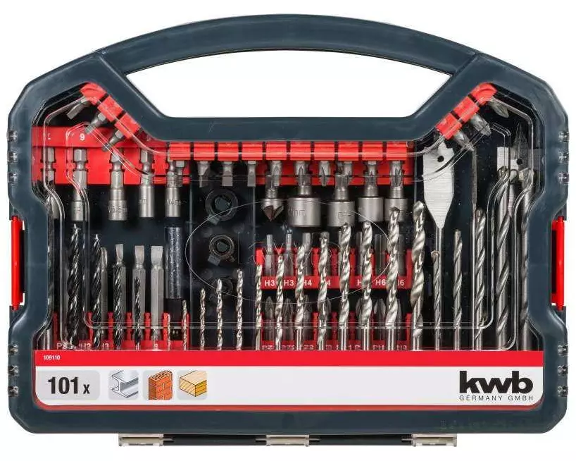 kwb Bohr- und Bitset 101-teilig