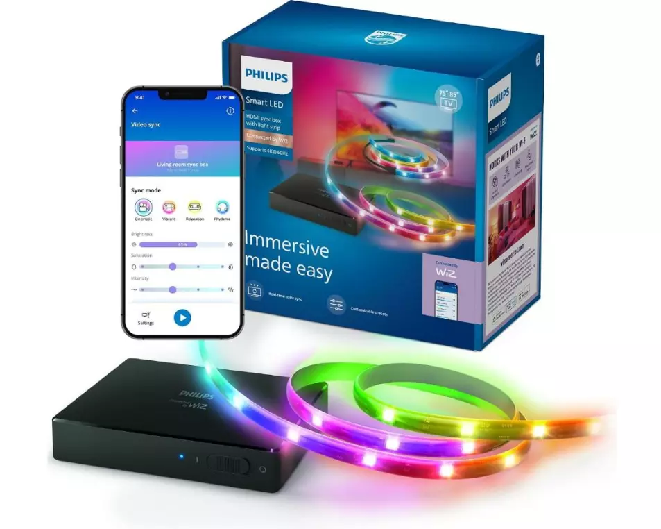 Philips Smart Lighting HDMI 2.0 Sync Box 75"-85", EU