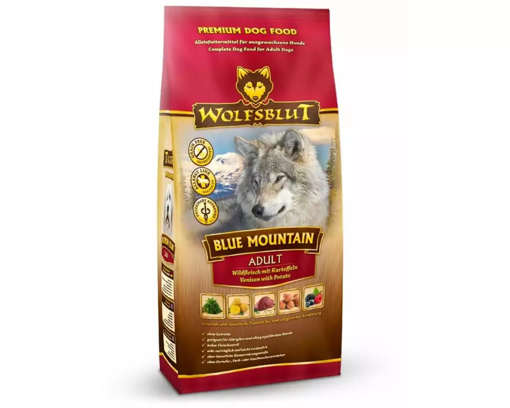 Wolfsblut Trockenfutter Dog Blue Mountain Adult, 12.5 kg