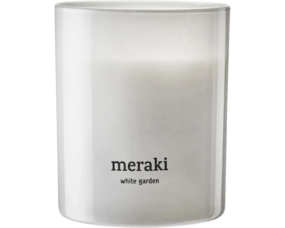 meraki Duftkerze White Garden