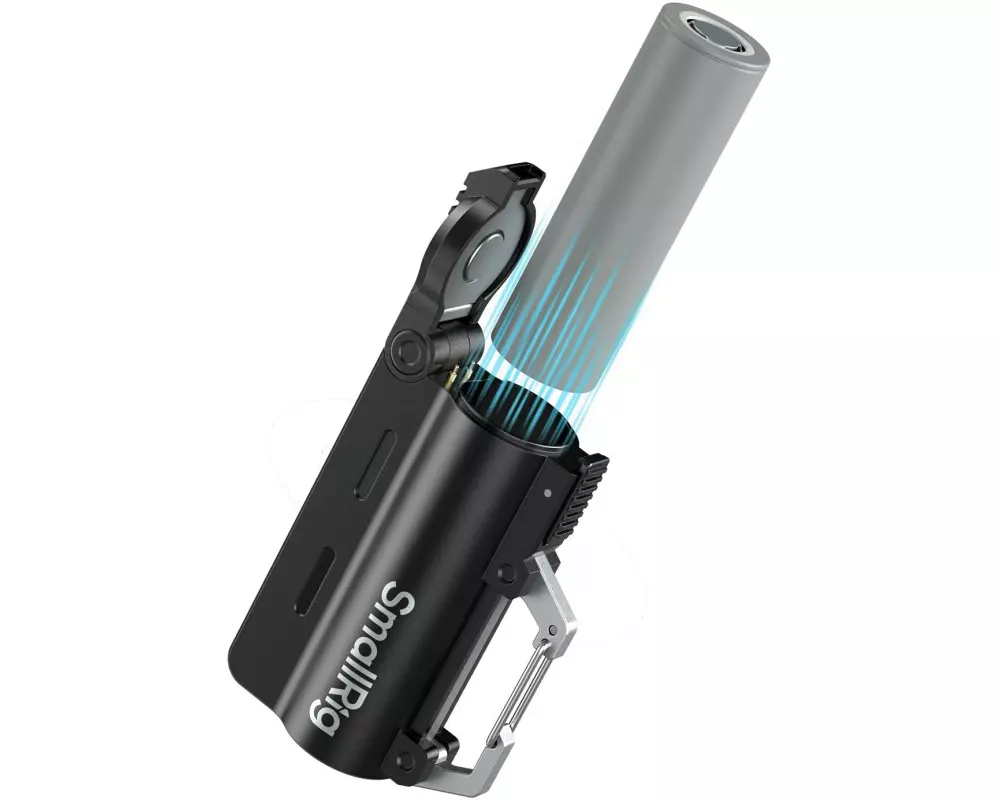 Smallrig Ladegerät Akku- und Ladegerät-Set 6090 5.000 mAh, Schwarz