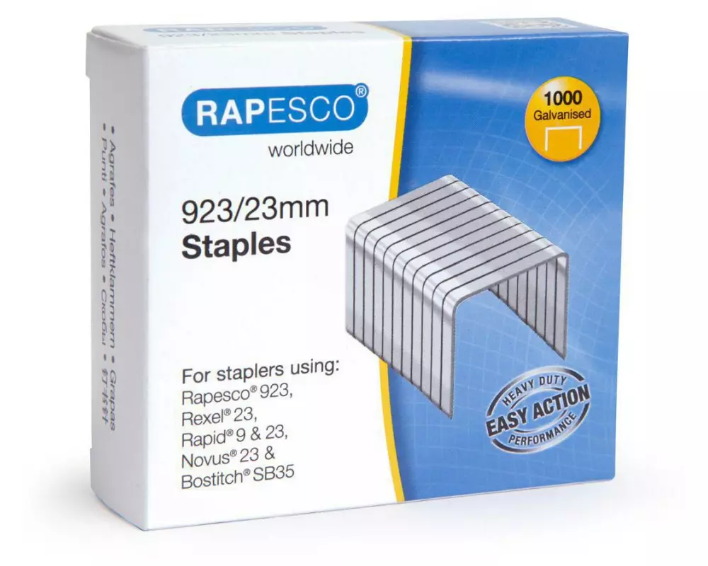 Rapesco Heftklammer 923/23 1000 Stück