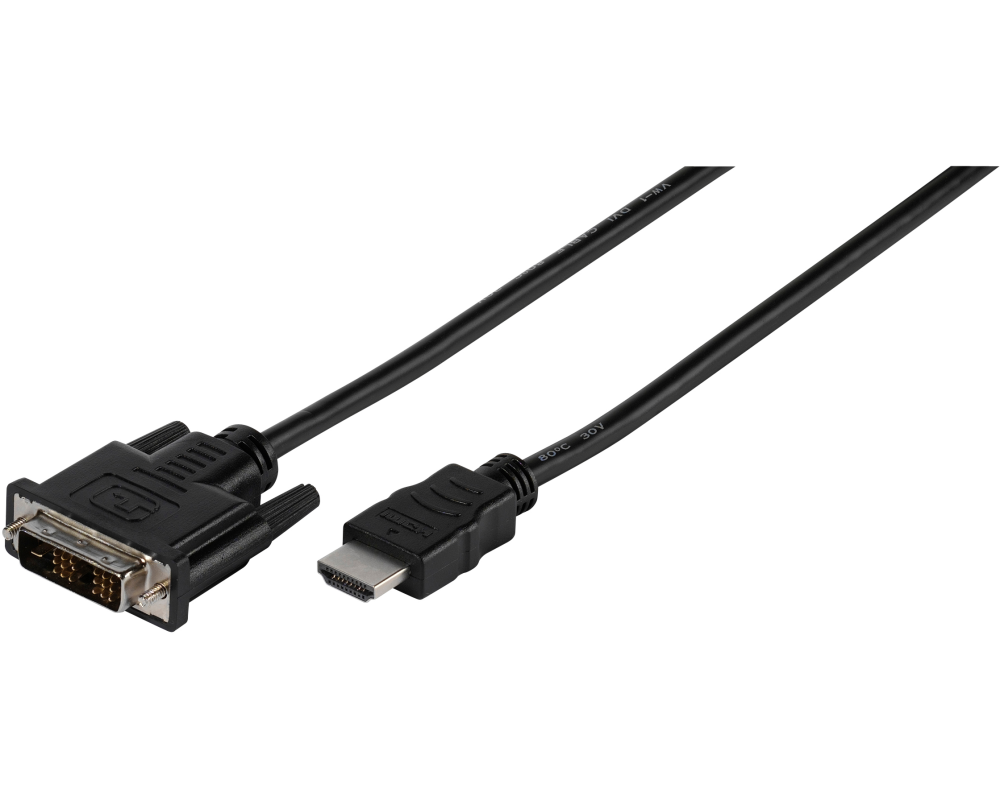 VIVANCO 2mHDMI-DVIKabelschwarz 45422 45422
