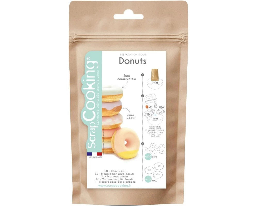 ScrapCooking Fertigmischung Donuts 270 g