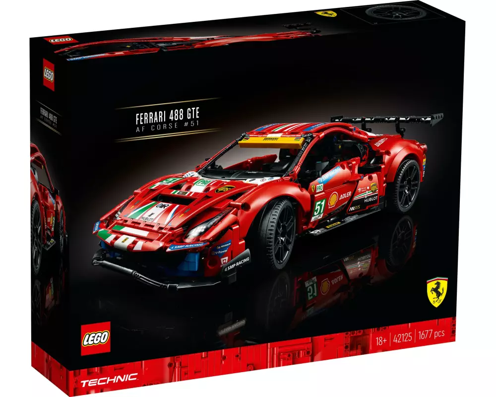 LEGO® Technic Ferrari 488 GTE «AF Corse #51» 42125
