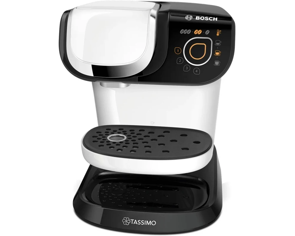 TASSIMO Kapselmaschine My Way 2 TAS6504 Schwarz/Weiss