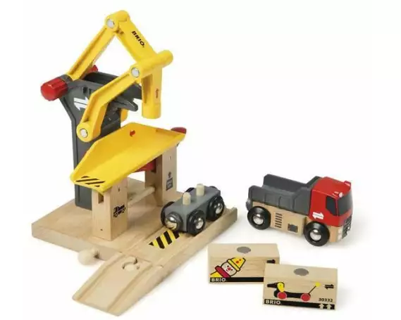 BRIO Eisenbahn Frachtverladestation