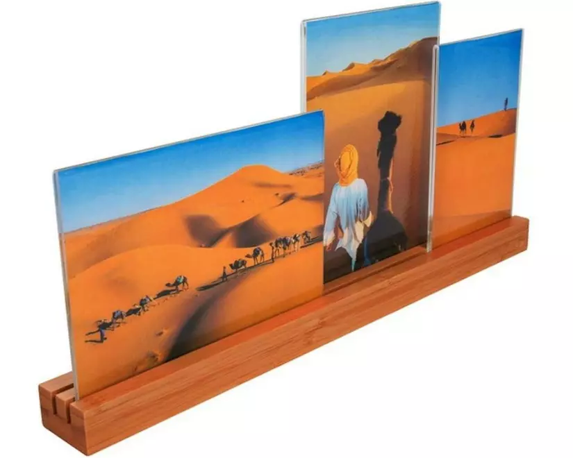 Goldbuch Fotohalter Bamboo Braun, 13 x 18 cm