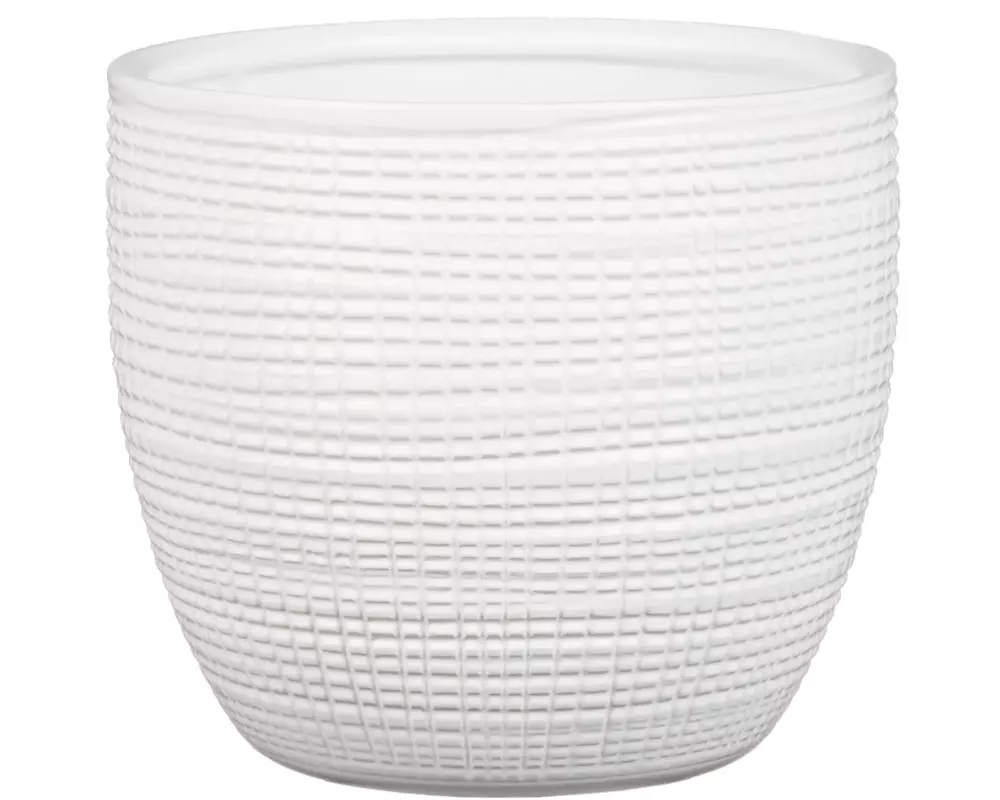 scheurich Blumentopf Weiss Ø 17.7 cm