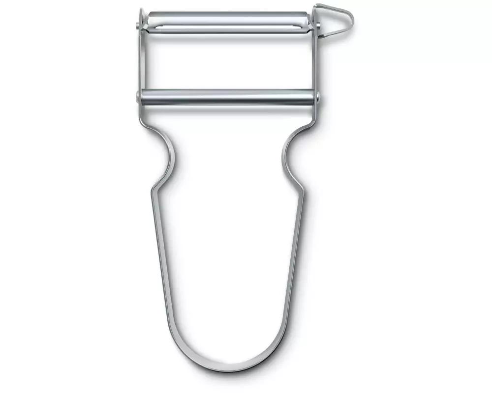 Victorinox Sparschäler Star mit geradem Schliff, Silber