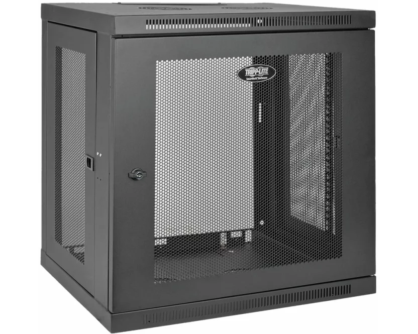 EATON TRIPPLITE SmartRack 12U, Low-Profile, Switch-Depth, Wall-Mount, Small Rack Enclosure