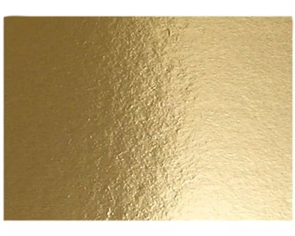 Creativ Company Metallicpapier A4, 280 g/m², Gold,10 Blatt