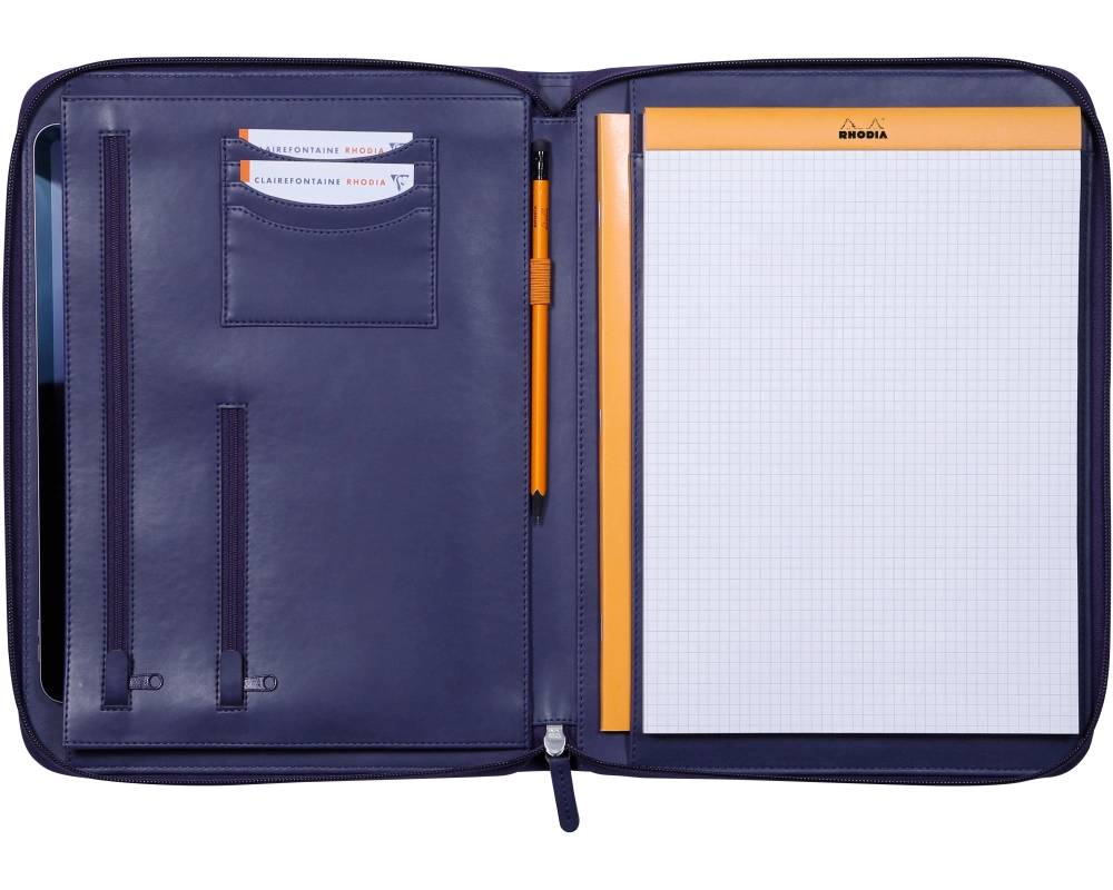 RHODIA Konferenzmappe A4 168120C blau