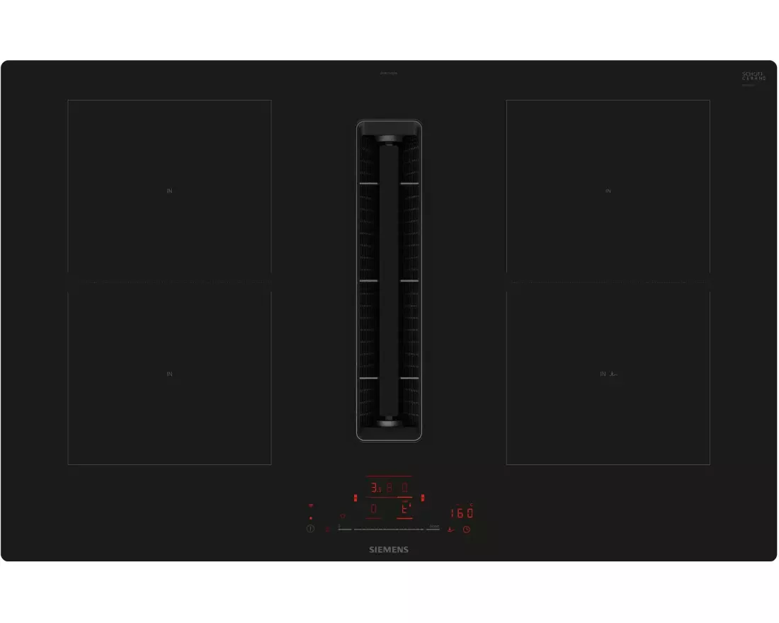 Siemens Kochfeld mit Dunstabzug iQ500 ED811HQ26E