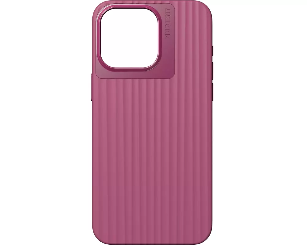 Nudient Back Cover Bold Case iPhone 15 Pro Max Deep Pink