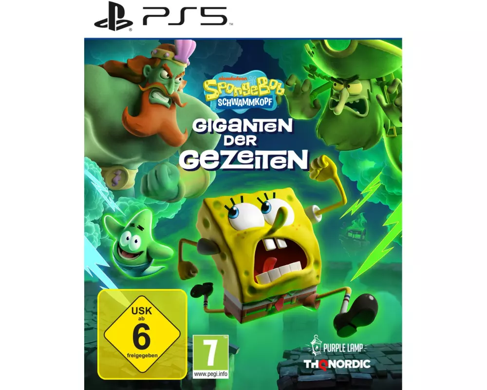 THQ SpongeBob Schwammkopf: Giganten der Gezeiten (Box)
