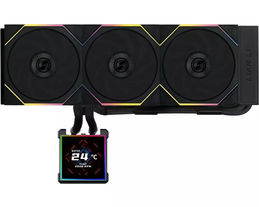 Lian Li Wasserkühlung HydroShift II LCD-S 360TL AiO RGB, LCD-Display