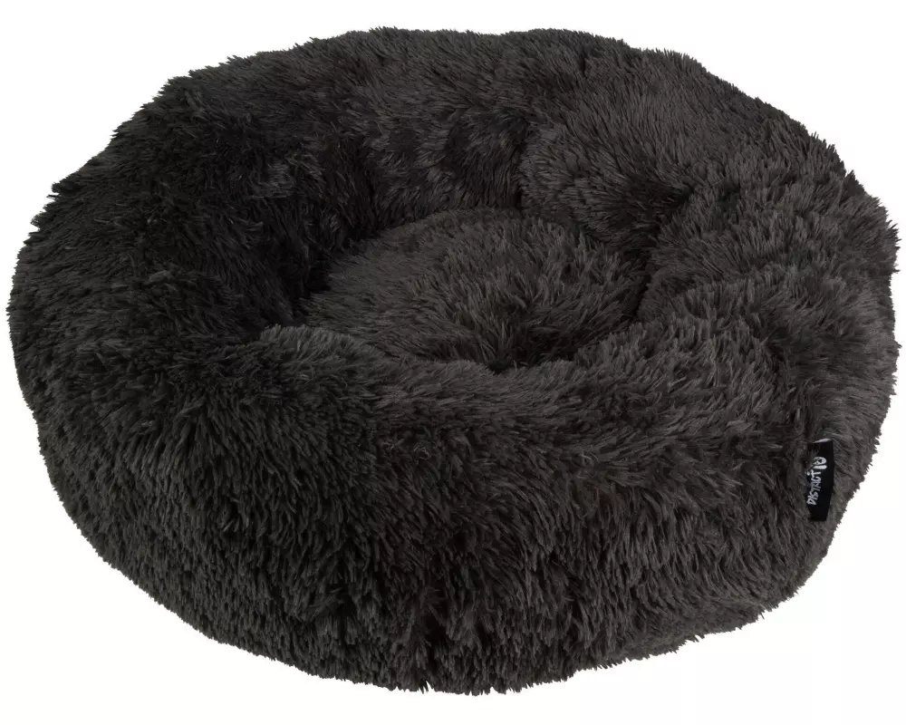 District 70 Hunde-Bett Fuzz inkl. Zipper, Dark Grey, M