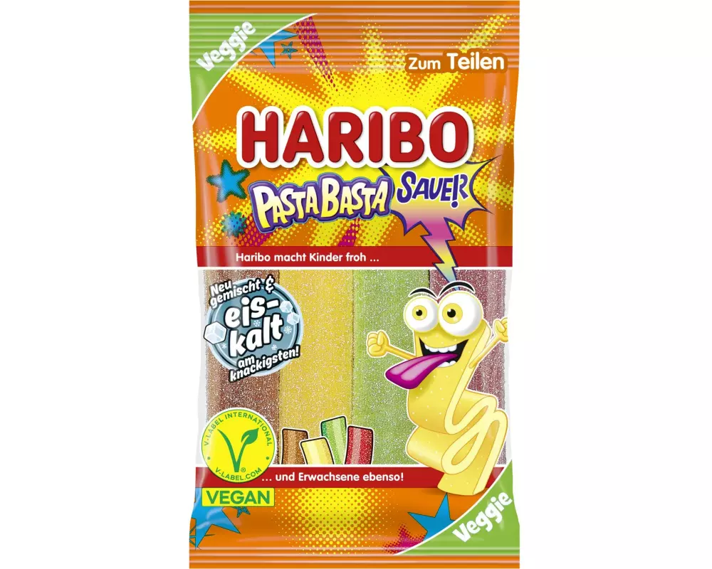 Haribo Gummibonbons Pasta Basta Sauer 160 g