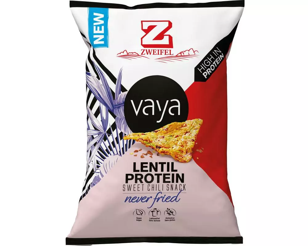 Zweifel Chips VAYA Lentil Protein Sweet Chili 80 g
